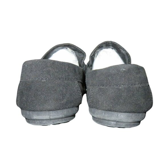 Nubuck Suede Leather Driving Loafers Slip On Moccasins anti-slip antifatigue - Picture 6 of 11